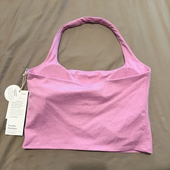 NWT Vuori halo halter AZALEA PINK HEATHER Size M - Picture 2 of 6